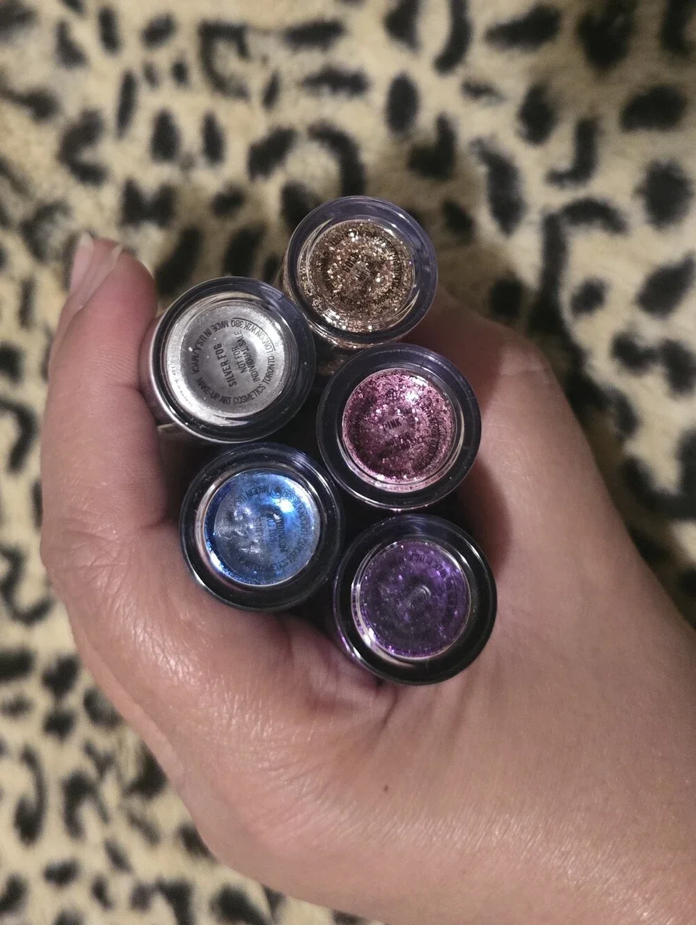 MAC Cosmetics Loose Pigment And Glitter Set Of 5